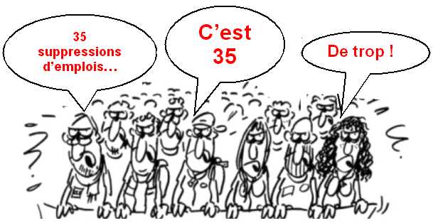 NON AUX SUPPRESSIONS D'EMPLOIS !!!!!!