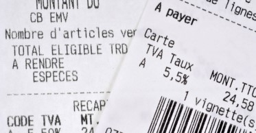   La fin du ticket de caisse ...