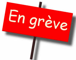 EN GREVE LE  MARS !!